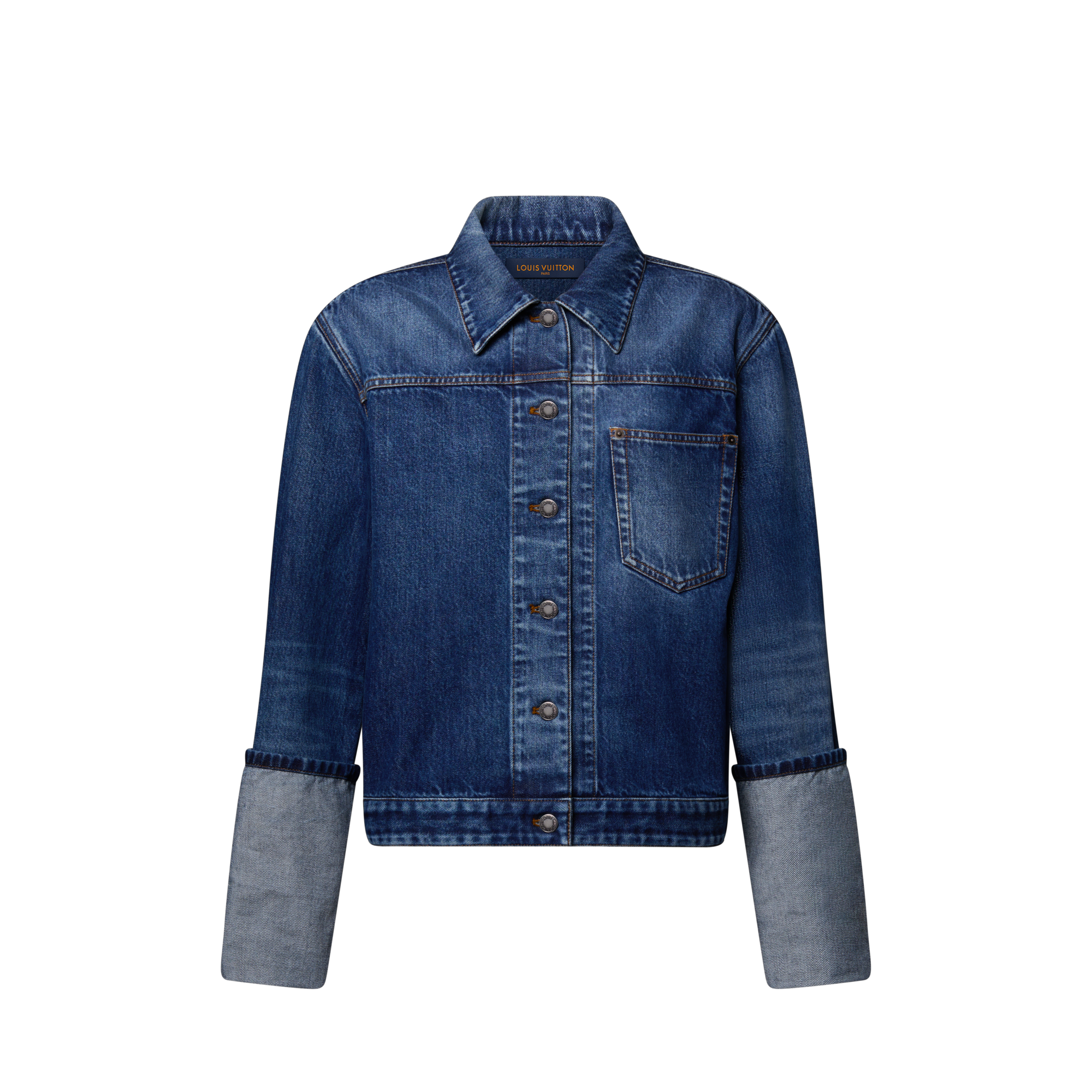 Technical Zippered Indigo Jacket - Ready-to-Wear | LOUIS VUITTON